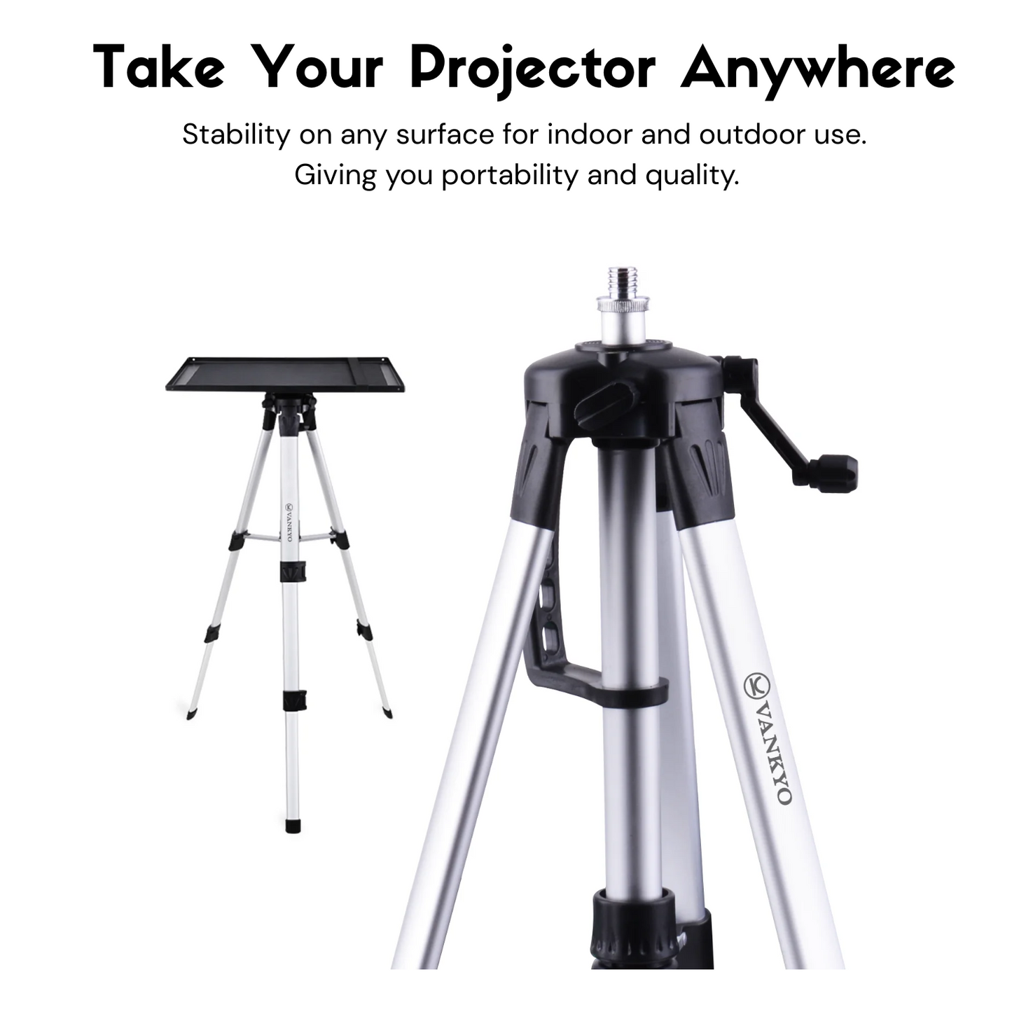 Aluminum Tripod Projector Stand