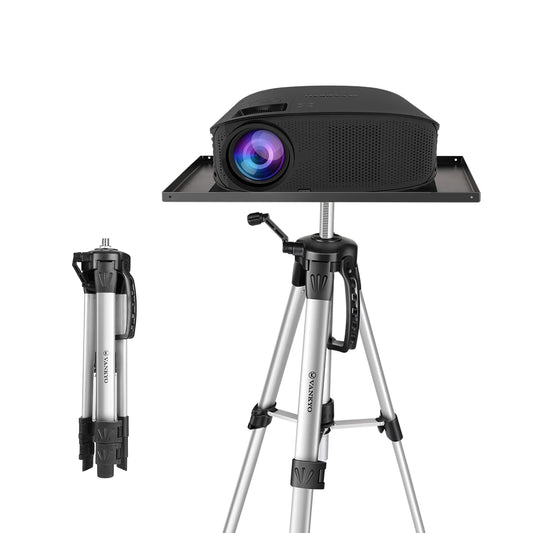 WT50 Aluminum Tripod Projector Stand, Adjustable and Portable
